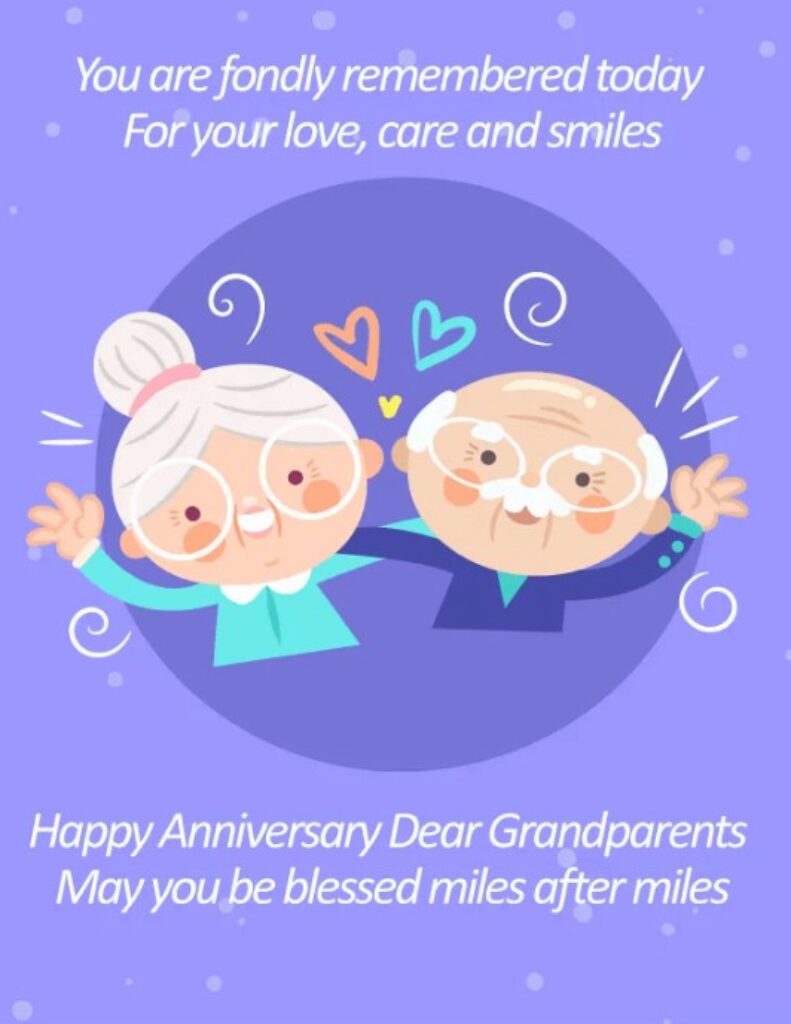 Anniversary Quotes for Grandparents from Grandchildren